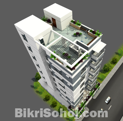 Flat Sale at Bashundhara R/A